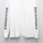 WASHED HEAVY WEIGHT CREW NECK LONG SLEEVE T-SHIRT ( TYPE-2 ) #WHITE [25FW-WMT-LT04]