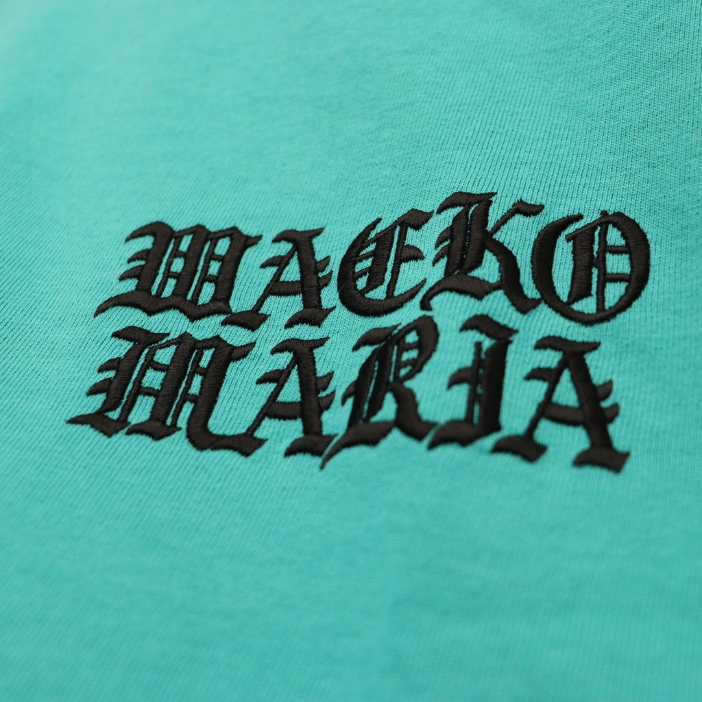 WASHED HEAVY WEIGHT CREW NECK LONG SLEEVE T-SHIRT ( TYPE-1 ) #MINT