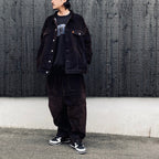 FLOCKY DENIM JAKCET #Navy [FW26-JK11]
