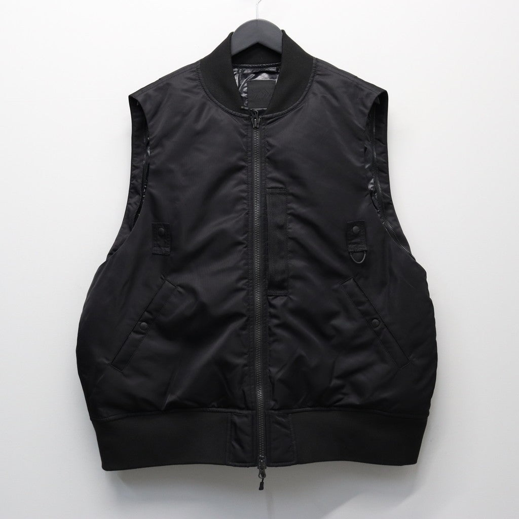 TECH 2WAY MA-1 DOWN JACKET #BLACK [BW-40025W]