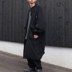 GARMENT DYE DOWN MA-1 LONG COAT 2.0 #BLACK [FST09262U0002]