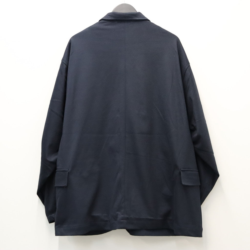 TECH LOOSE 2B JACKET FLANNEL #D.NAVY [BJ-32026W]