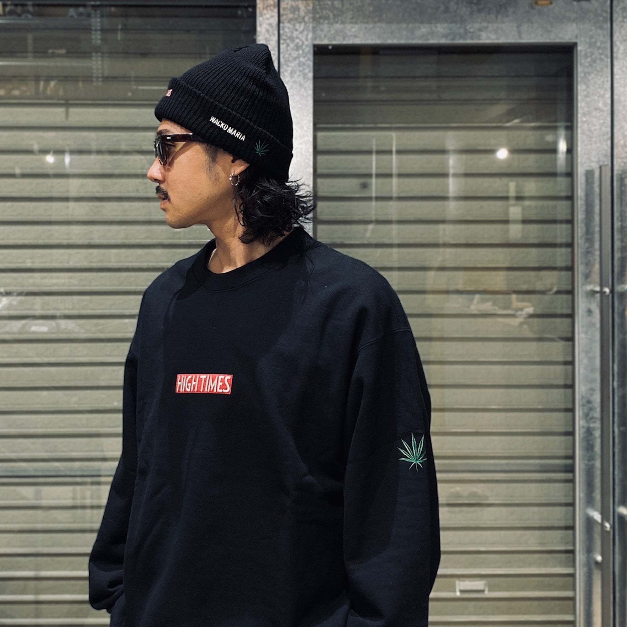 HIGHTIMES | KNIT WATCH CAP #BLACK [HIGHTIMES-WM-CP04] – cocorozashi