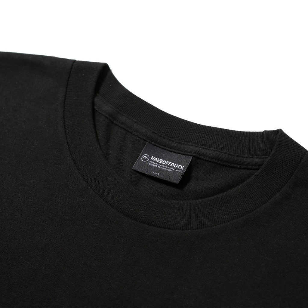 BASIC COTTON T-SHIRTS #BLACK [HOD26-01-TS008]