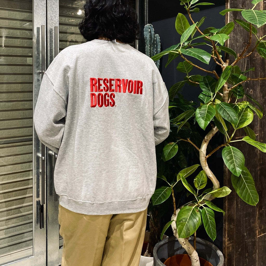 RESERVOIR DOGS | CREW NECK SWEAT SHIRT (TYPE-7) #GRAY [RD-WM-SS22
