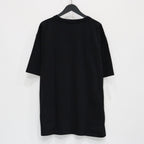 WASHED HEAVY WEIGHT CREW NECK T-SHIRT ( TYPE-4 ) #BLACK [25SS-WMT-WT04]