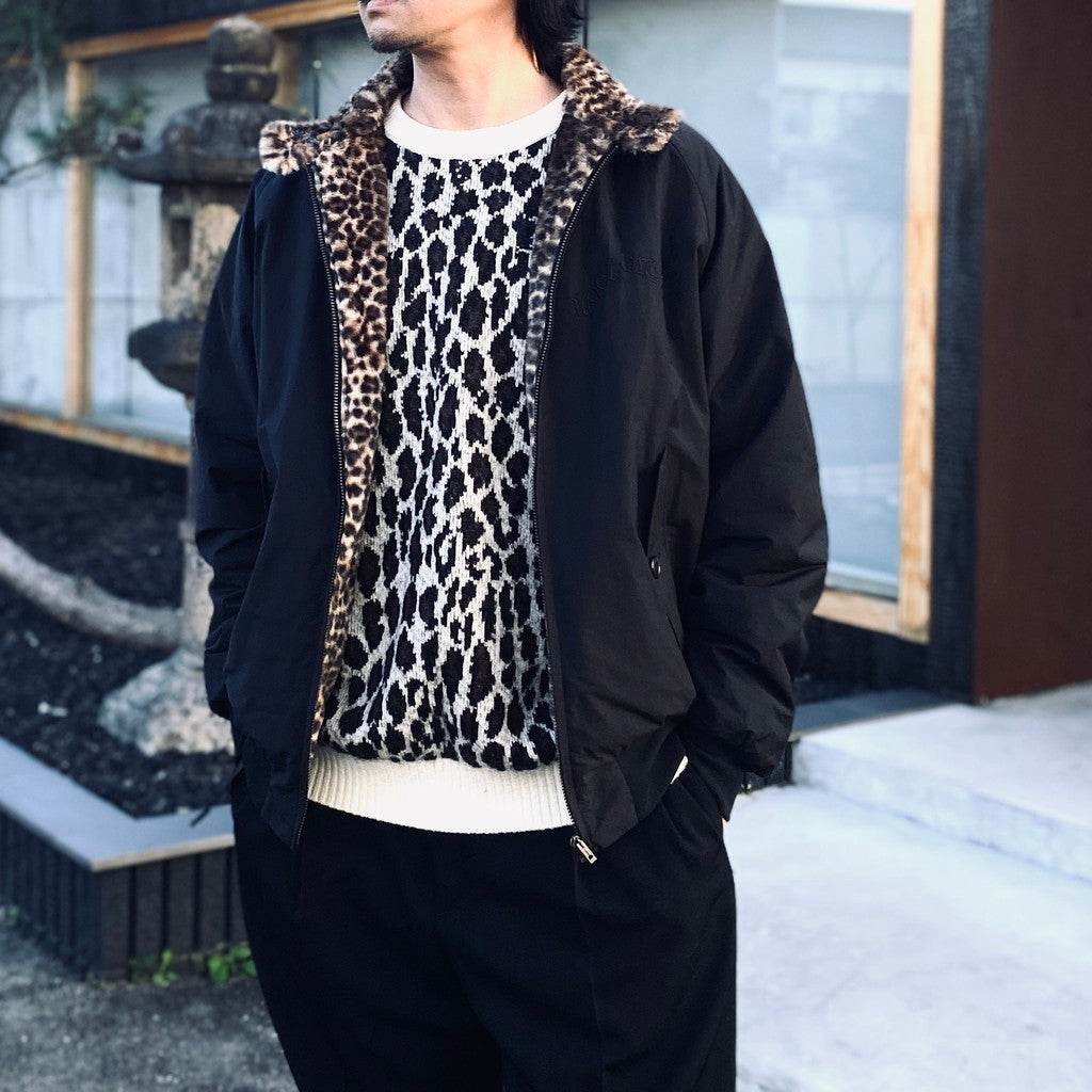 BARACUTA | G9 REVERSIBLE HARRINGTON JACKET ( TYPE-1 ) #BLACK [26FW-WMO-BC01]