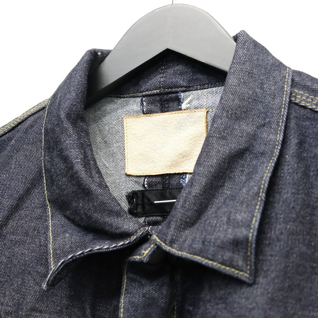 Deconstructed Denim Tracker(KOJIMA) #INDIGO [M-P3-LO5]
