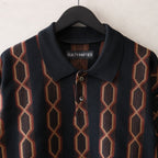 針織 POLO 衫 - 型號 3- #黑色 [24SS-WMK-KN21]