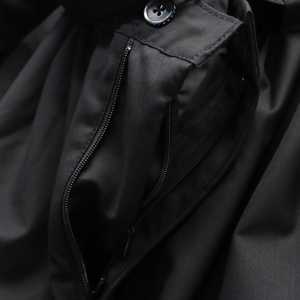 BAGGY SLACKS #Black [SS26-B10]