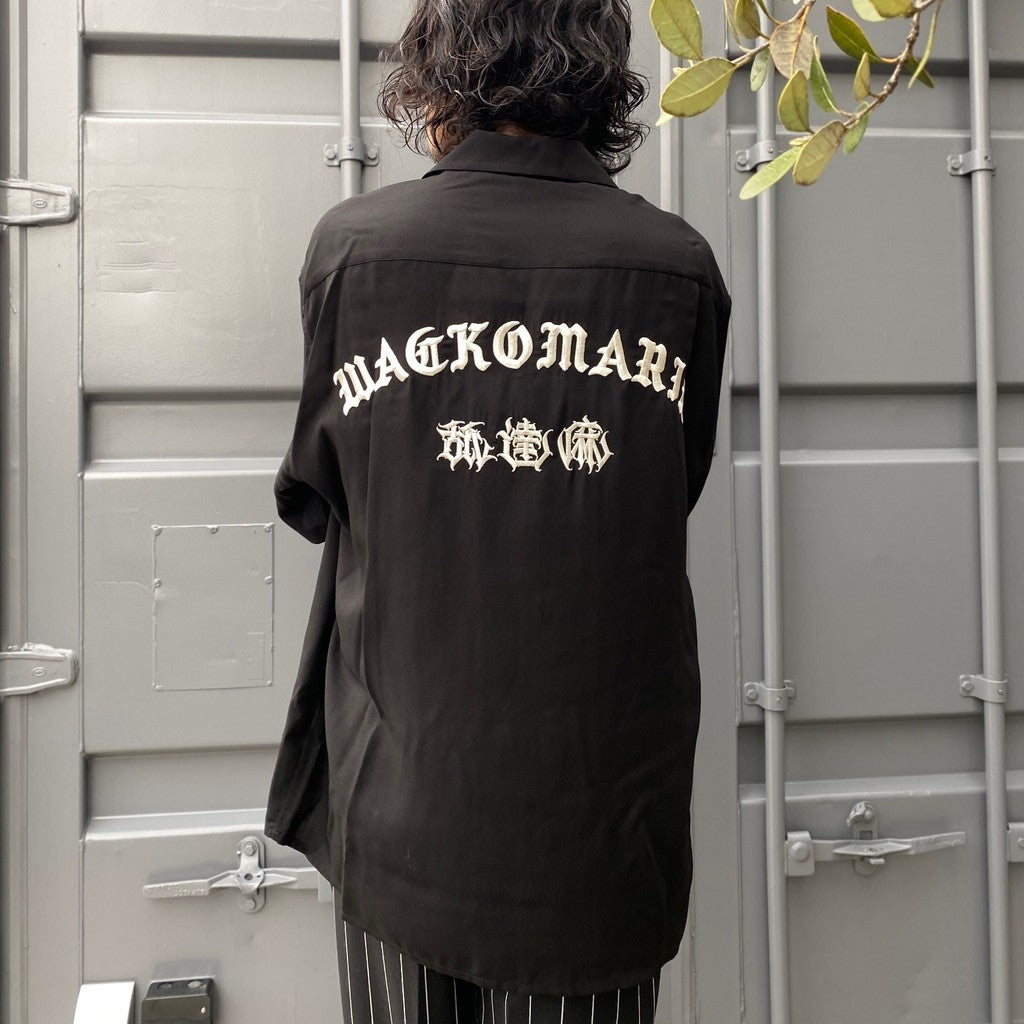 舐達麻 | HIGHTIMES | 50'S SHIRT S/S #BLACK [NMD-HIGHTIMES-WM-OC01]
