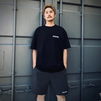 水洗重磅圓領T卹（8型）#黑色 [25SS-WMT-WT08]