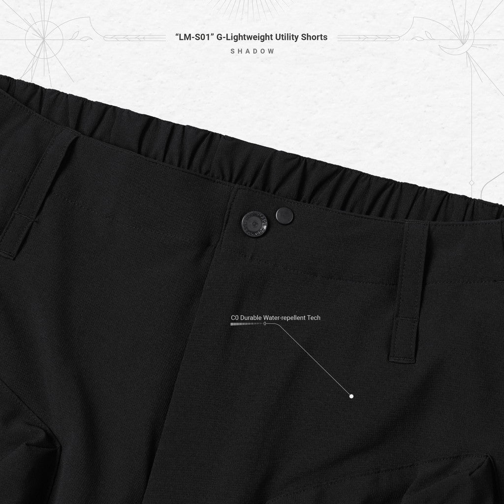 "LM-S01" G-輕便實用短褲 #SHADOW [GOOPI-24SS-AUG-01]