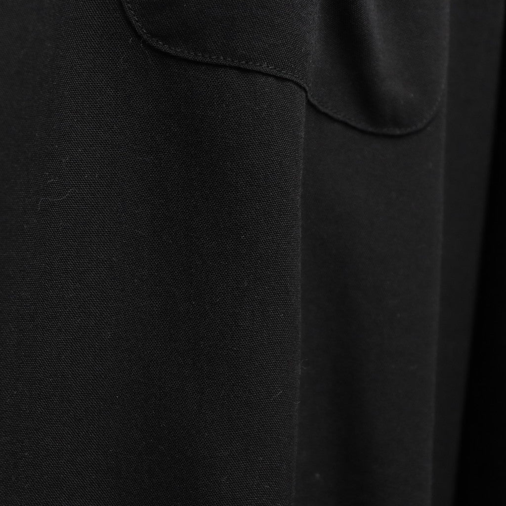 50年代長袖襯衫（1型）#黑色 [25FW-WMS-OC01]