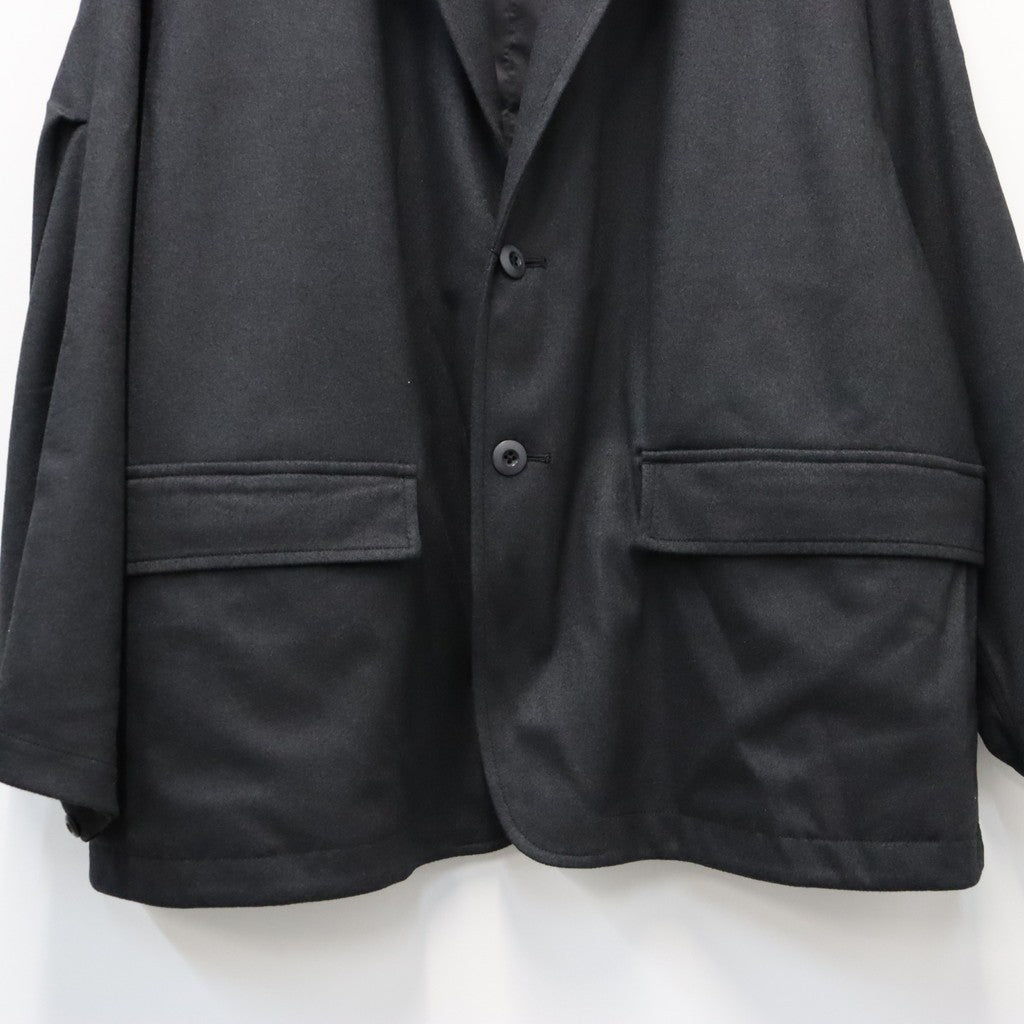 TECH LOOSE 2B JACKET FLANNEL #CHARCOAL [BJ-32026W]