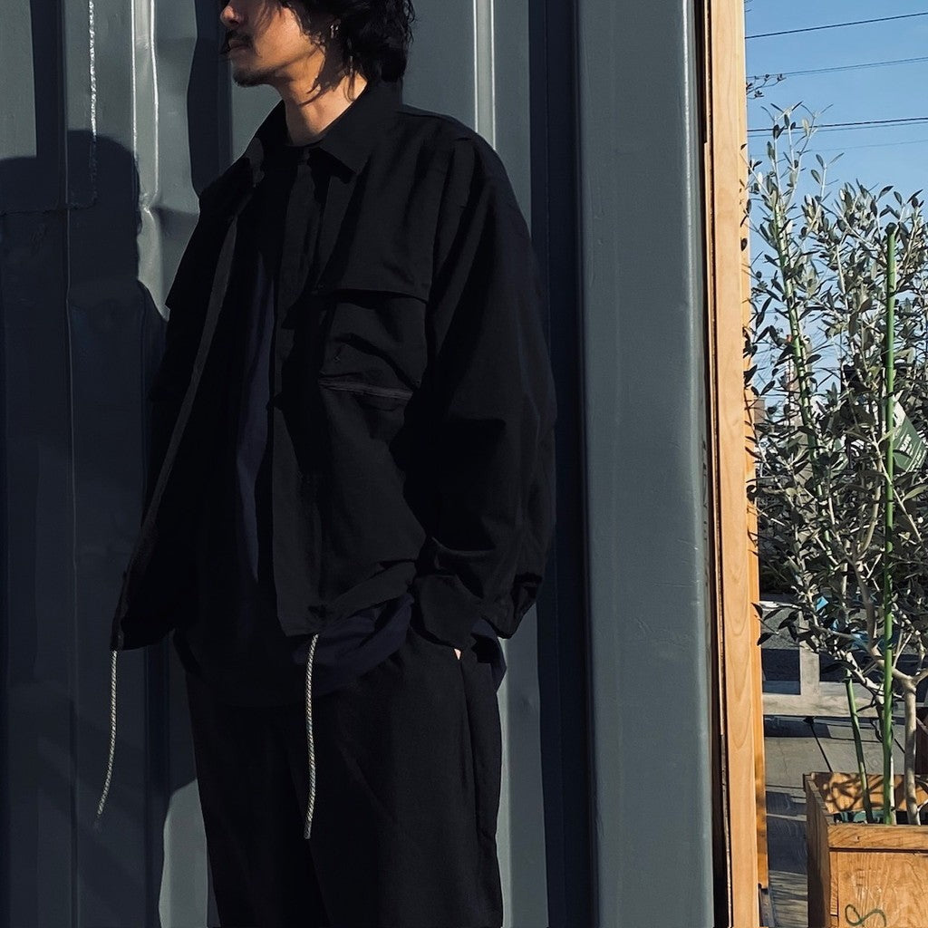 透氣科技外套#黑色 [FPA02241M0001]