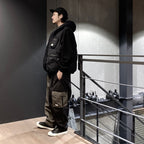 TBKB | CYBORG BALLOON CARGO PANTS #BLACK [FW23-TBKB07]
