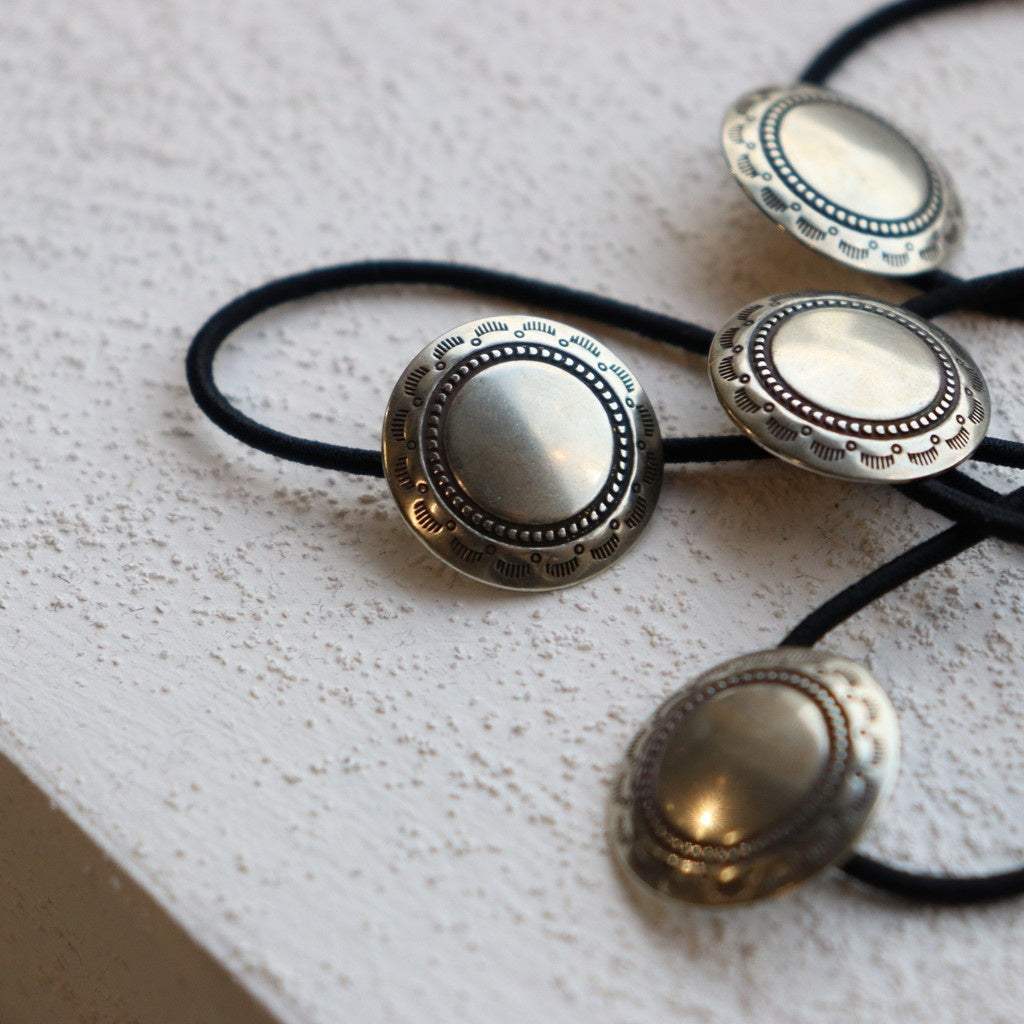 CONCHO HAIR BAND #SILVER [25AW-IND-AC01]