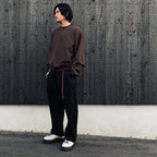 EVD3 Oversized Crewneck #Brown [GOOPI-26AW-SEP-03]