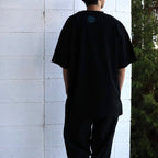 COTTON T-SHIRT_CITY LIGHTS #BLACK [CCC-261T003]