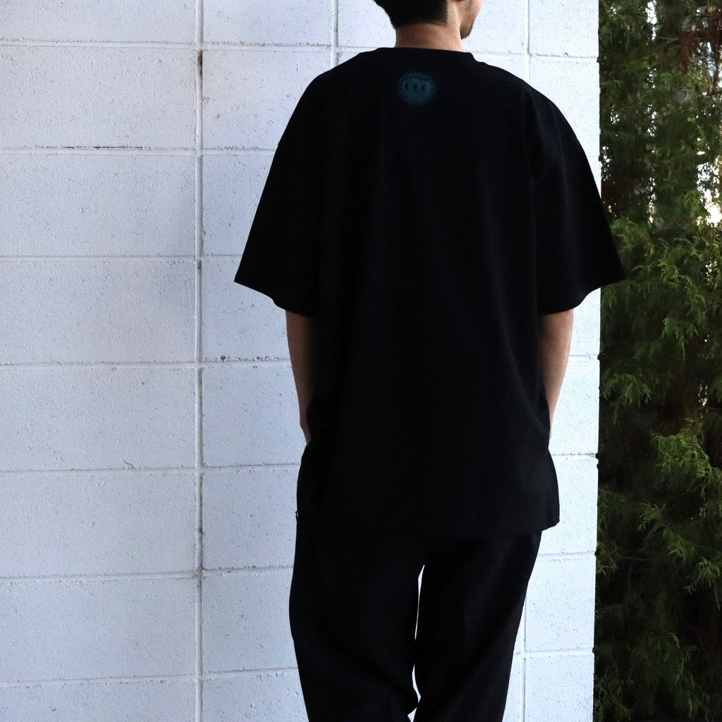 COTTON T-SHIRT_CITY LIGHTS #BLACK [CCC-261T003]