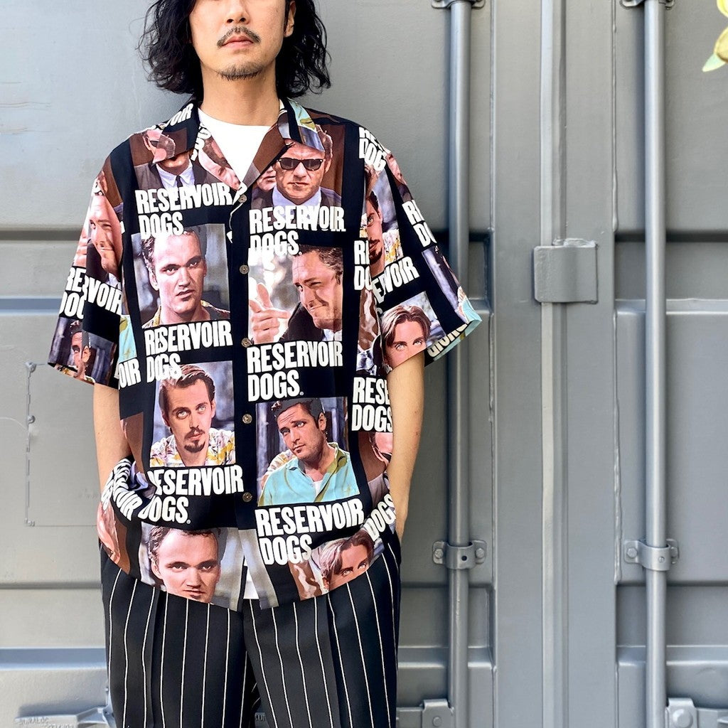 RESERVOIR DOGS | S/S HAWAIIAN SHIRT -TYPE 3- #BLACK [RD-WM-HI03]