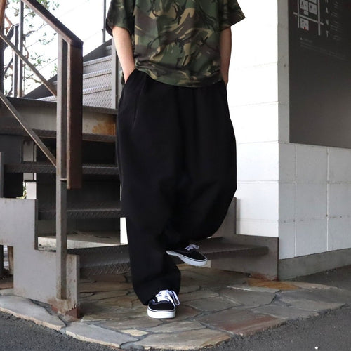 CL BALLOON PANTS #Black [SU26-B08]