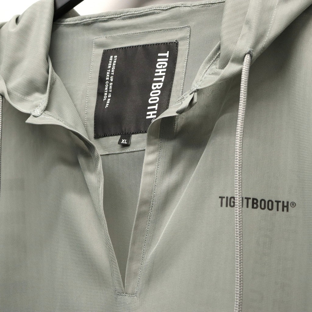 LABEL LOGO SHEER PARKA #Gray [SS26-JK06]