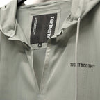 LABEL LOGO SHEER PARKA #Gray [SS26-JK06]