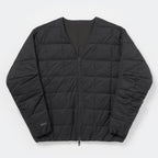 TECH PERTEX REVERSIBLE HIKER CARDIGAN (3M撥水中綿) #BLACK [BW-21026W]