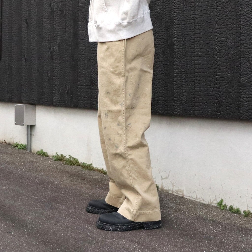 41 KHAKI TROUSERS AGED #KHAKI [BW261-4KT] - cocorozashi 三重県