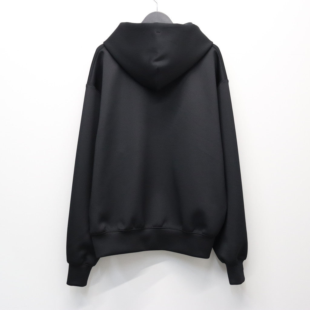 TECH SCUBA KNIT FULLZIP PARKA #BLACK [BE-41026]