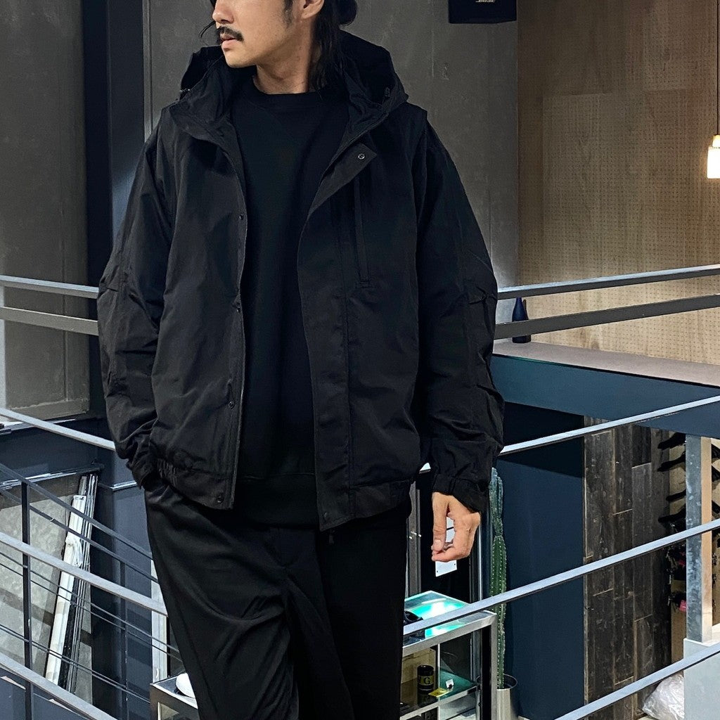 TECH TACTICAL MOUNTAIN PARKA #BLACK [BJ-60024W]