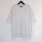 TECH SWEAT CREW S/S #TOP GRAY [BE-51025]