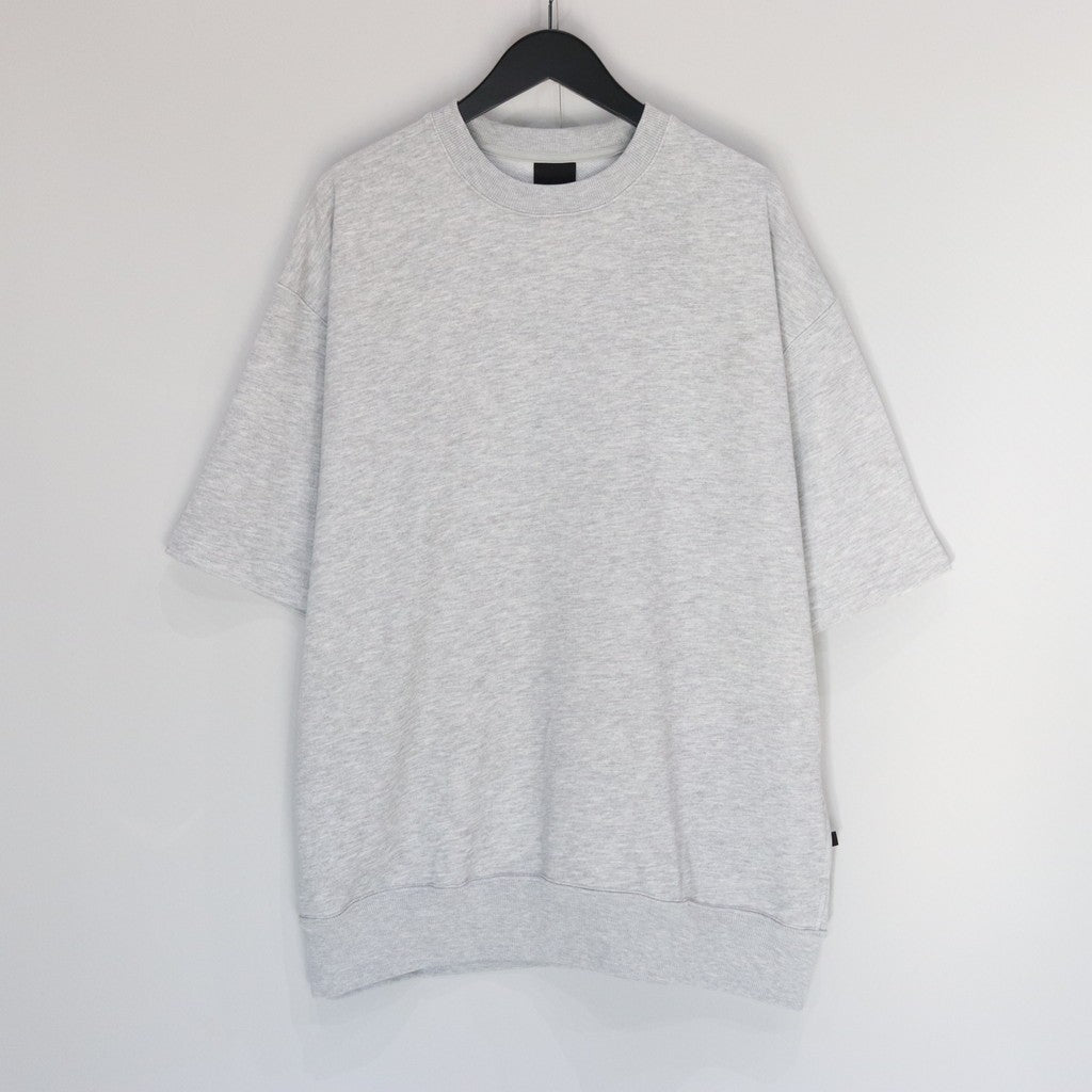 TECH SWEAT CREW S/S #TOP GRAY [BE-51025]
