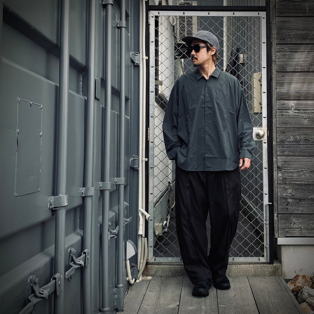 "RMX-P01" SOFTBOX 訂製長褲 #SHADOW [GOOPI-24AW-DEC-01]