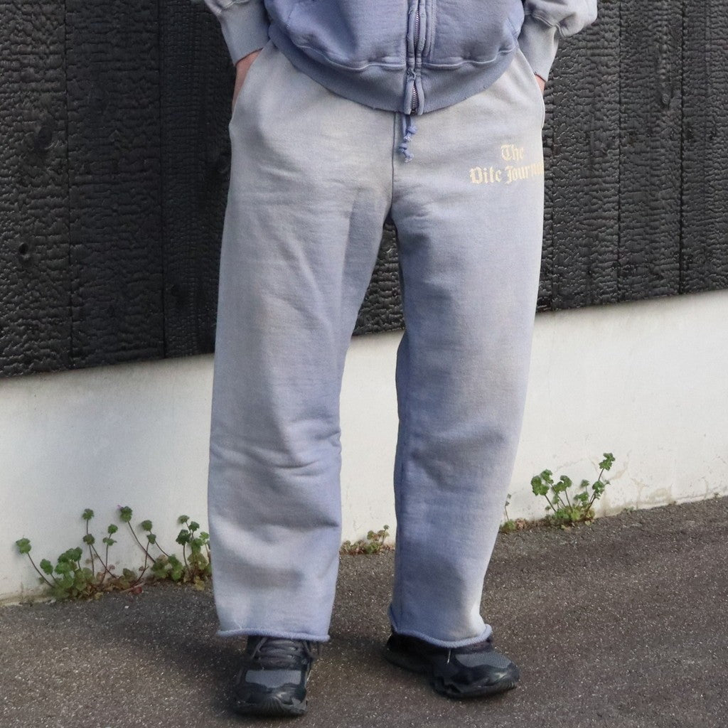 THE DITC JOURNAL SWEAT PANTS AGED #EGGPLANT [BW261-DJSP]