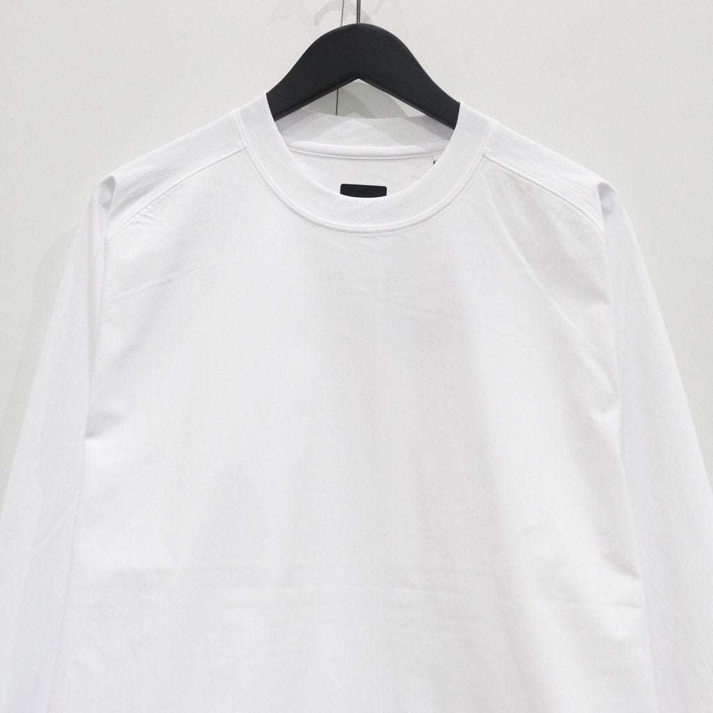 TECH LIGHTWEIGHT L/S TEE #WHITE [BE-30025]