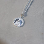 錢幣項鍊 - 類型 1- #銀 [WMGP-NL04]