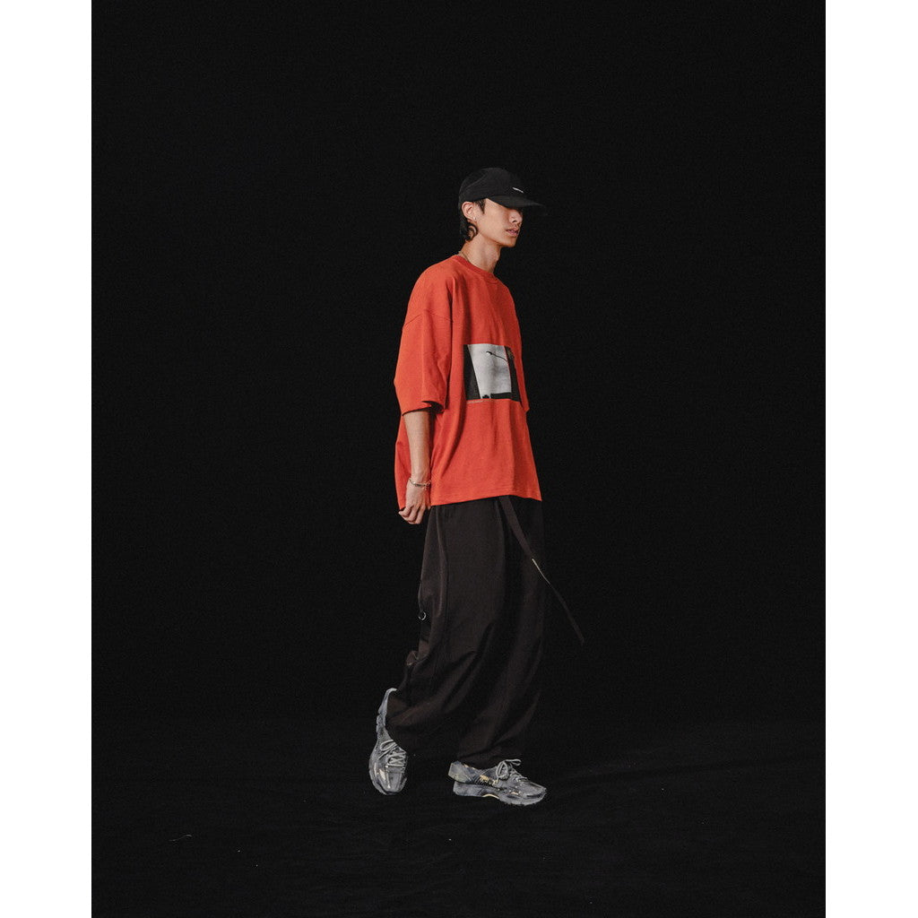 TBPR |「GMT-03P」肩帶寬鬆休閒褲#SHADOW [GOOPI-23AW-DEC-TBPR-05]