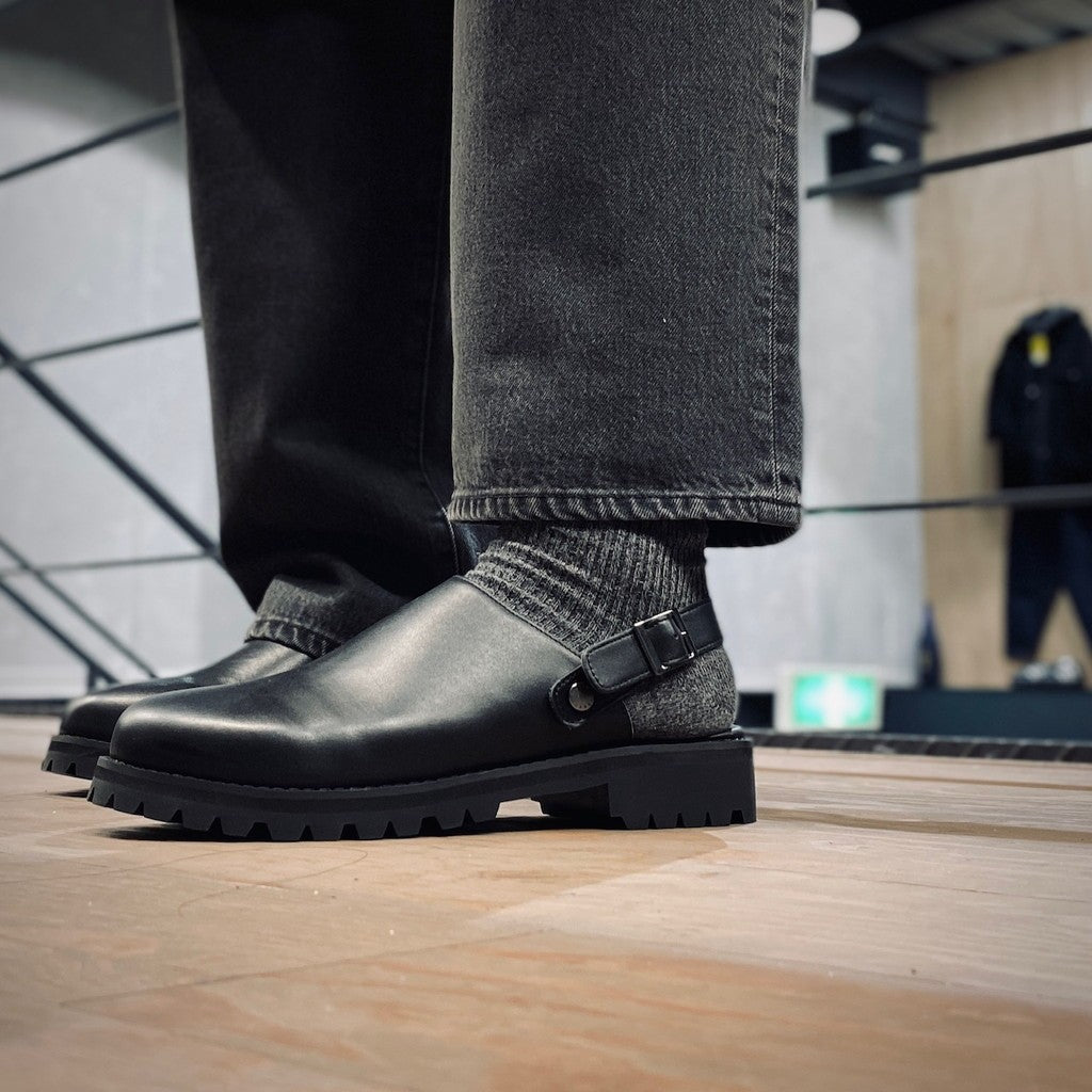 ENGINEER SANDAL #BLACK [MLS210301-23]