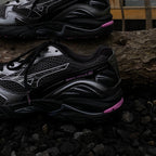 WAVE RIDER 10 #CHARCOAL / BLACK / PINK [D1GA261D]