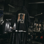 「G7-H1」陰影漆連帽衫#IRON [GOOPI-23AW-OCT-03]