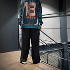 BAGGY SLACKS #Black [SS25-B05]