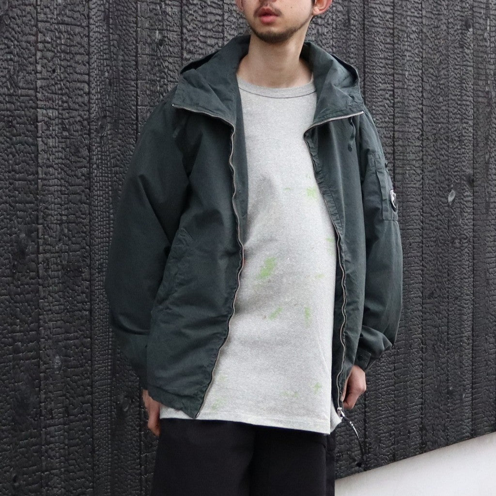 MICRO-REPS HOODED LENS JACKET #BLACK 999 [20CMOW075A]