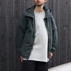 MICRO-REPS HOODED LENS JACKET #BLACK 999 [20CMOW075A]