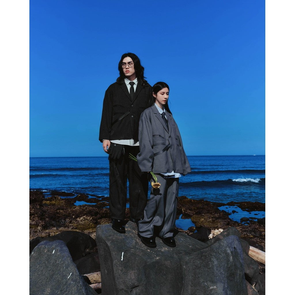 「RDA-01P」 - Urban Nomad Tech Suit Trousers #GRAY [GOOPI-25SS-FEB-02]