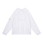 HALF PANEL RIB CREW NECK #GREY [CES28CS06]