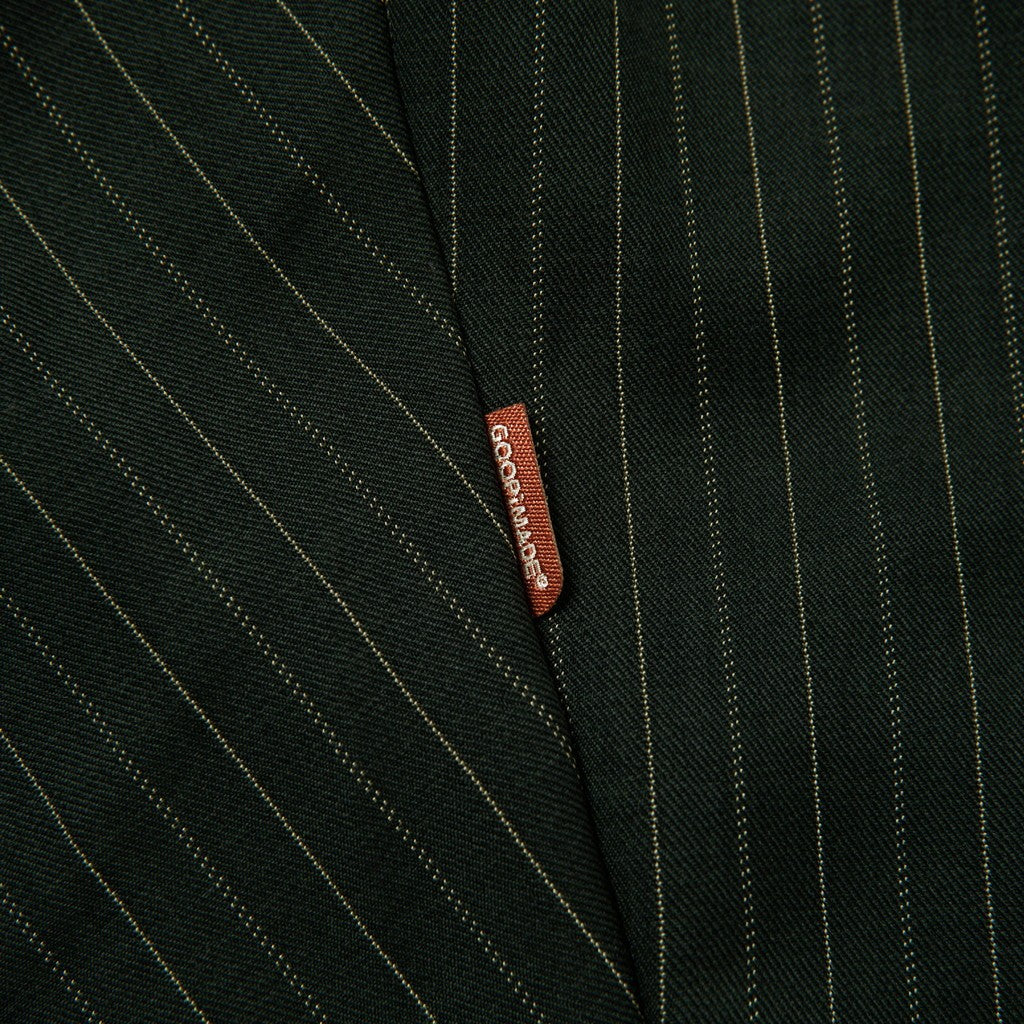 "TR-P01" SOFTBOX 條紋褲 #綠色 [GOOPI-24SS-AUG-02]