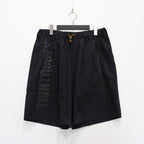 LABEL LOGO 衝浪短褲 #黑色 [SU25-B07]